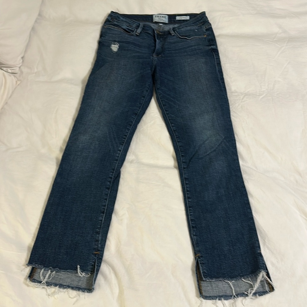 Frame Denim Le High Straight Jeans size 27
